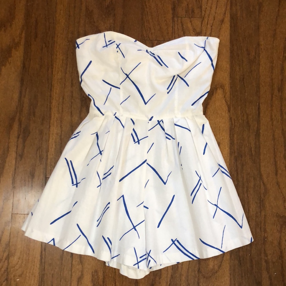Vintage strapless romper - Picture 1 of 5